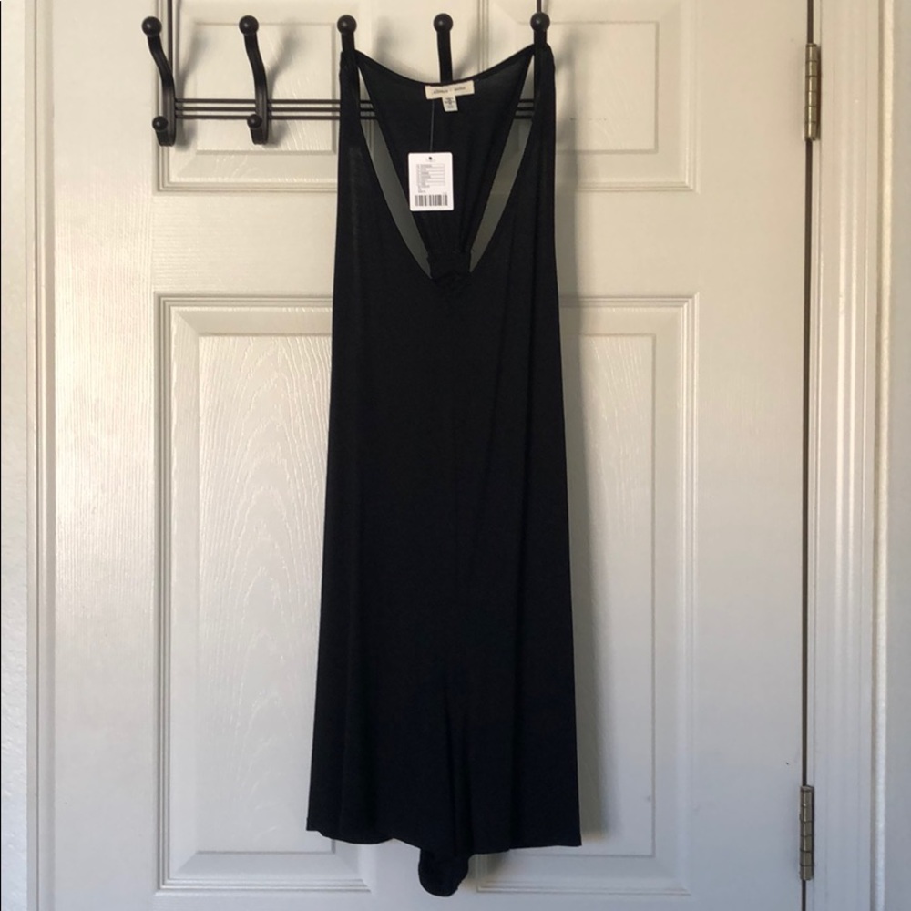 Black romper from Urban Outfitters!